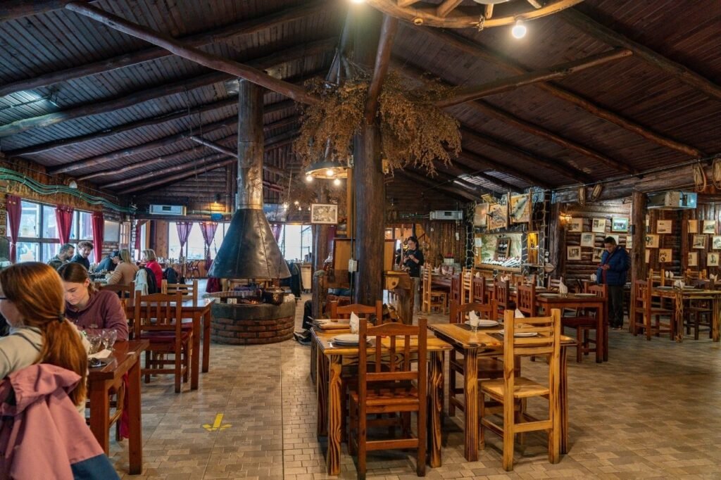 Interior de Las Cotorras en Ushuaia.